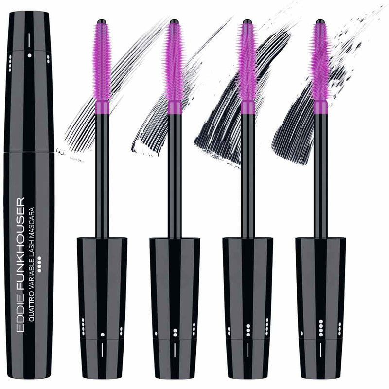 QUATTRO® VARIABLE LASH MASCARA | Mascara | Eddie Funkhouser® Cosmetics