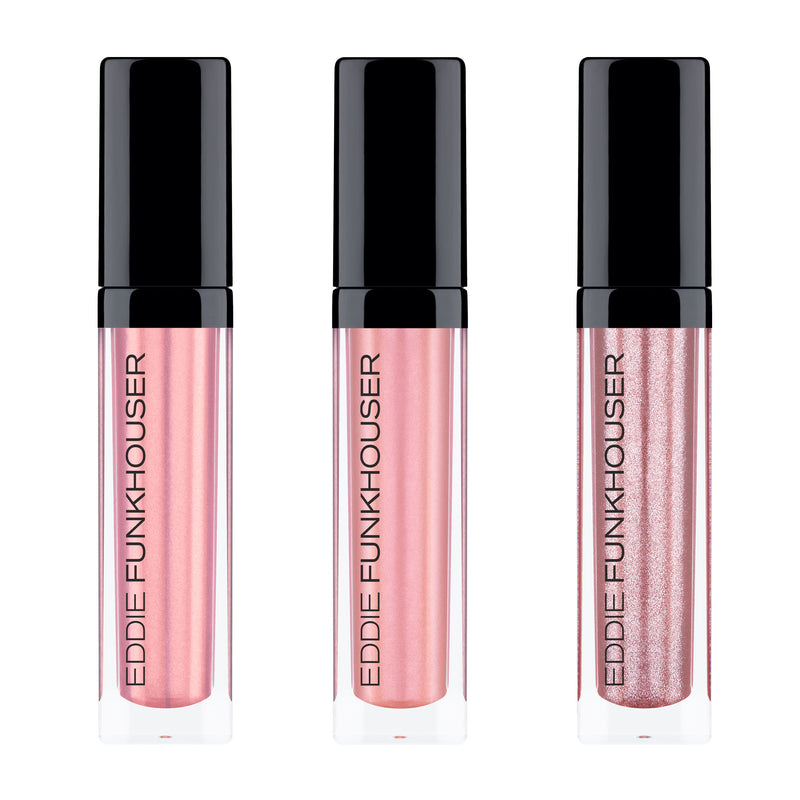 HYPERREAL HYDRATING LIP GLOSS TRIO | Kits | Eddie Funkhouser® Cosmetics