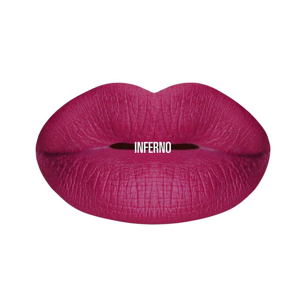 MOLTEN METAL MATTE LIP CREME - INFERNO |  | Eddie Funkhouser® Cosmetics