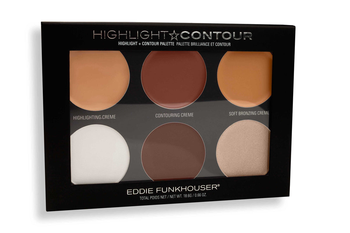 HIGHLIGHT & CONTOUR PALETTE |  | Eddie Funkhouser® Cosmetics