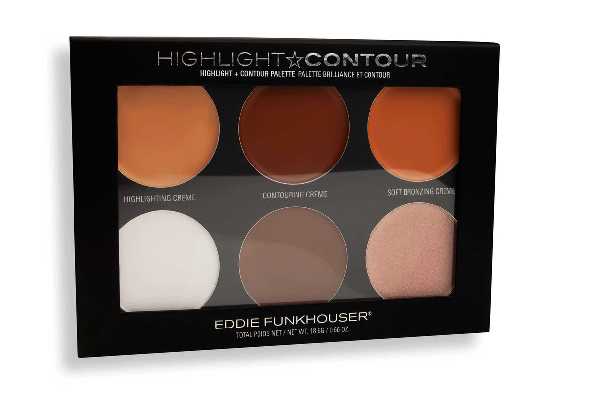 HIGHLIGHT & CONTOUR PALETTE |  | Eddie Funkhouser® Cosmetics