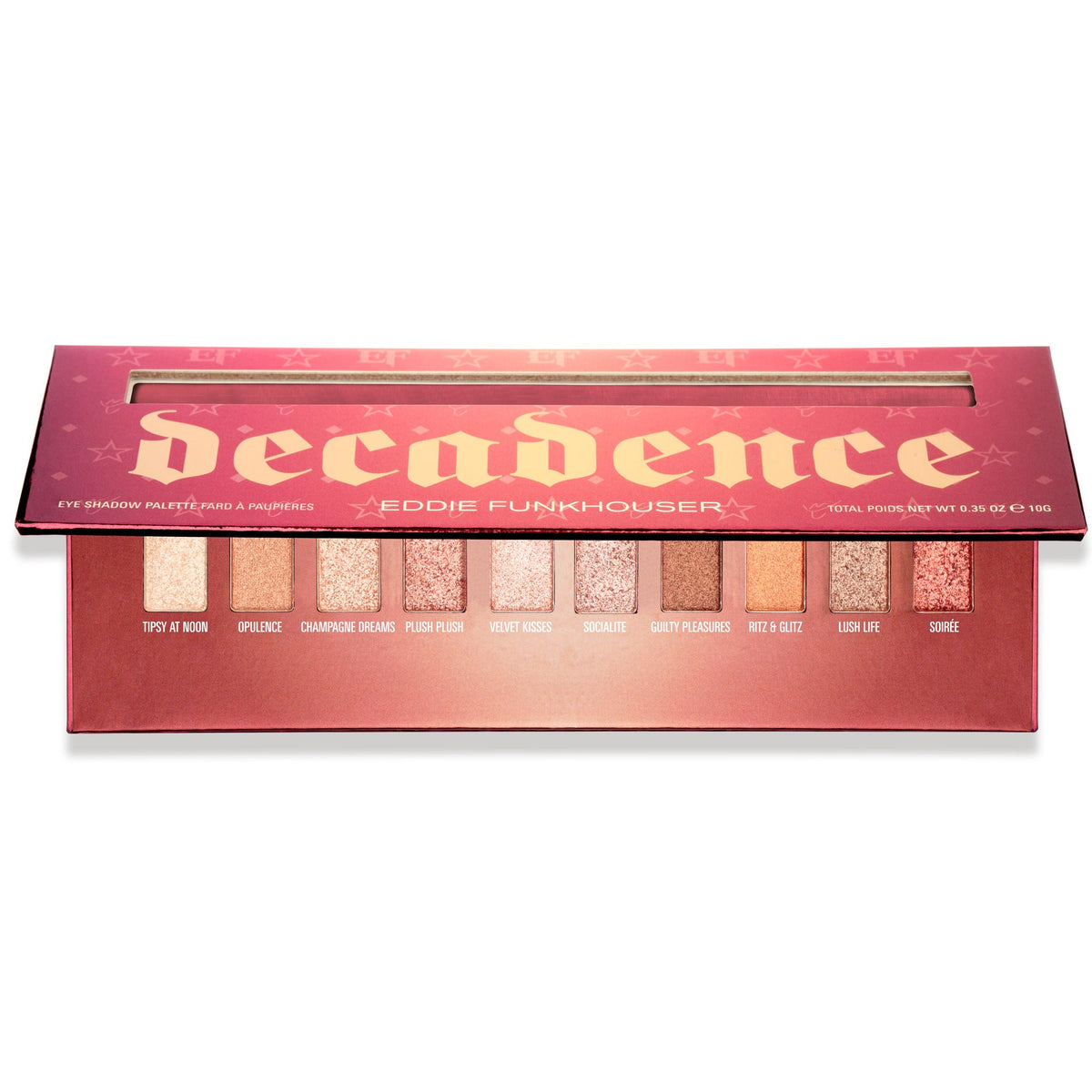 DECADENCE EYESHADOW PALETTE | Eye | Eddie Funkhouser® Cosmetics