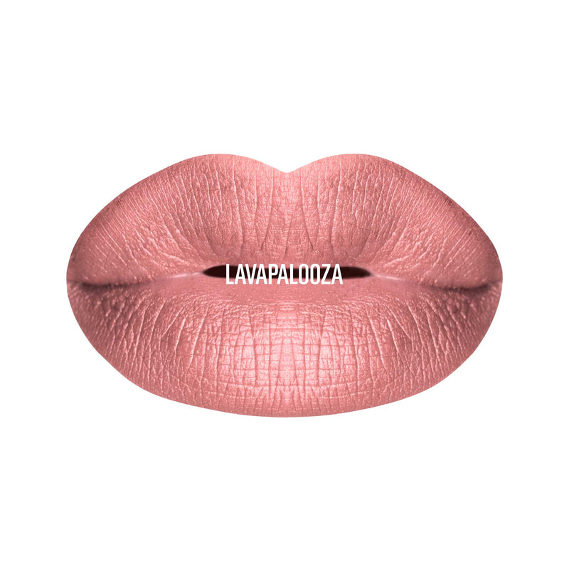 MOLTEN METAL MATTE LIP CREME - LAVAPALOOZA |  | Eddie Funkhouser® Cosmetics