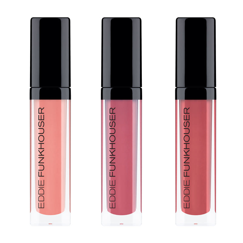 HYPERREAL HYDRATING LIP GLOSS TRIO | Kits | Eddie Funkhouser® Cosmetics